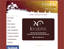 Tablet Screenshot of loca-bike.com